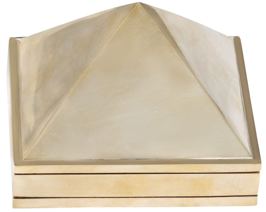 Vastu Pyramids Set - 91 Piece Brass Home Decor Idol
