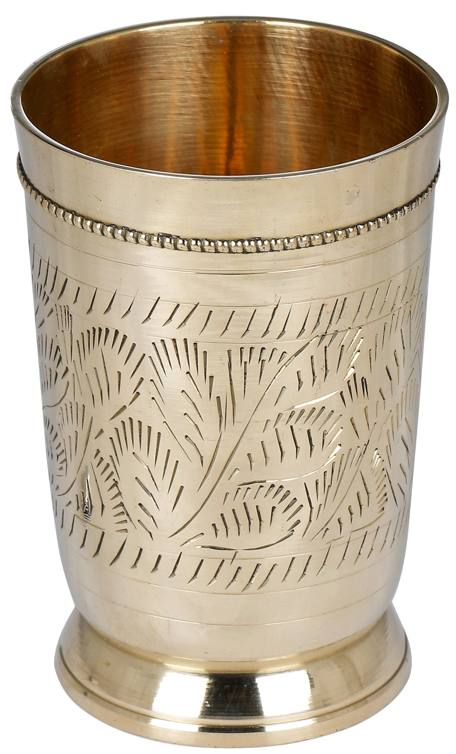 Brass Designer Glass Wall Hanging