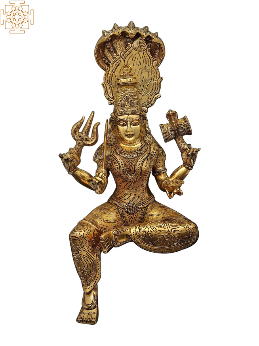 Goddess Yelamma Handmade Brass Statue for Pooja