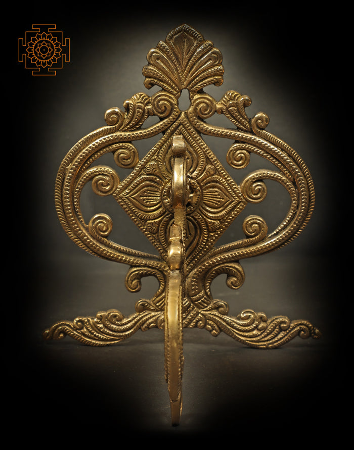 Designer Brass Wall Mounted Hanger for Home Decor