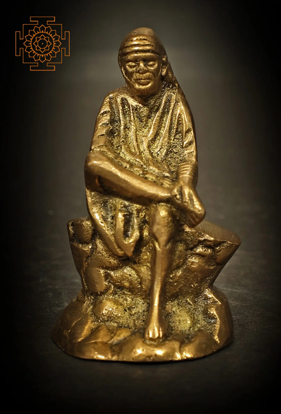 Small Sai Baba Brass Statue Handmade