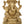 13" Lord Ganesha Seated on Throne In Brass | Handmade | Made In India