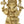 16" Lotus Enthroned Ganesha in His Innocent Avatar | Handmade Ganesha Brass Statue