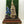 20" Decorative Brass Peacock Showpiece
