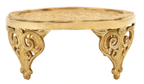 Designer Floral Ritual Chowki (Pedestal)
