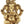 18" Seated Turbaned Lord Ganesha In Brass | Indian Handcrafted Idol