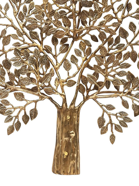 23" Beautiful Tree of Life | Handmade Brass Home Decor | Decorative Object/Accents Showpieces