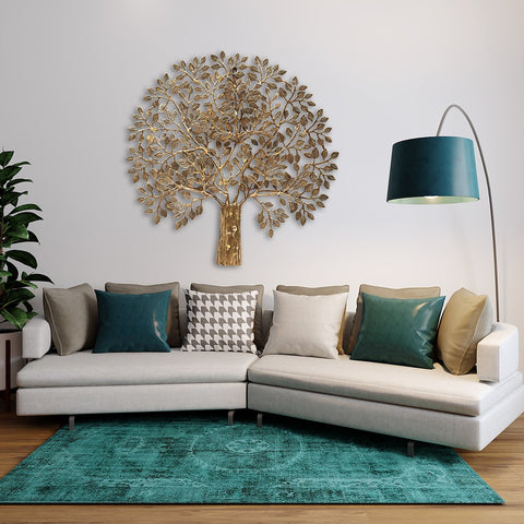 23" Beautiful Tree of Life | Handmade Brass Home Decor | Decorative Object/Accents Showpieces
