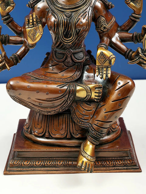 13" Superfine Statue of Goddess Varahi - Bestower of Siddhi In Brass