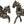 Pair of Mythological Horses Figurine | Magnificent Horse Statue
