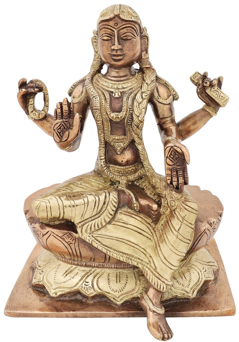 9" Bala Sundari Idol | Tripura Sundari Brass Statue