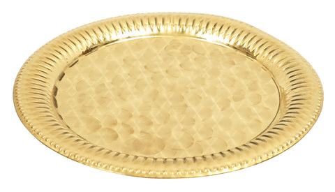 Designer Brass Plate | Kitchen and Dining Utensils