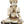 12" Lord Hanuman with Lord Rama Residing in His Chest | Handmade Brass Statue