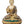 16" Preaching Buddha with Colorful Inlay Work in Brass | Handmade | Made In India