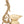 9" Superfine Engraved Parrot Wick Lamp in Brass | Handmade | Made in India