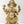 12" Lord Ganesha Seated on Lotus | Brass Bhagawan Ganesha