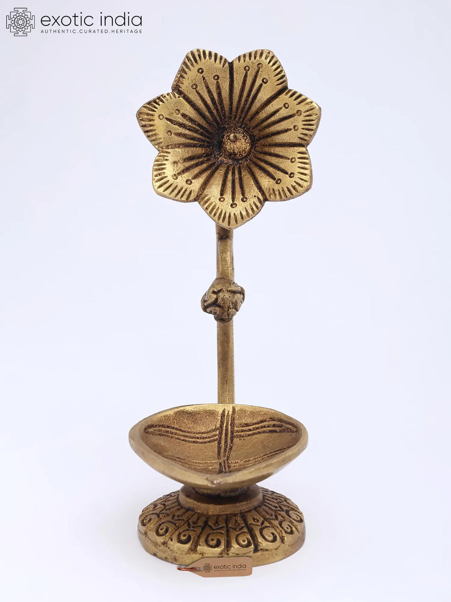 3" Handmade Brass Decorative Diya for Home Decor