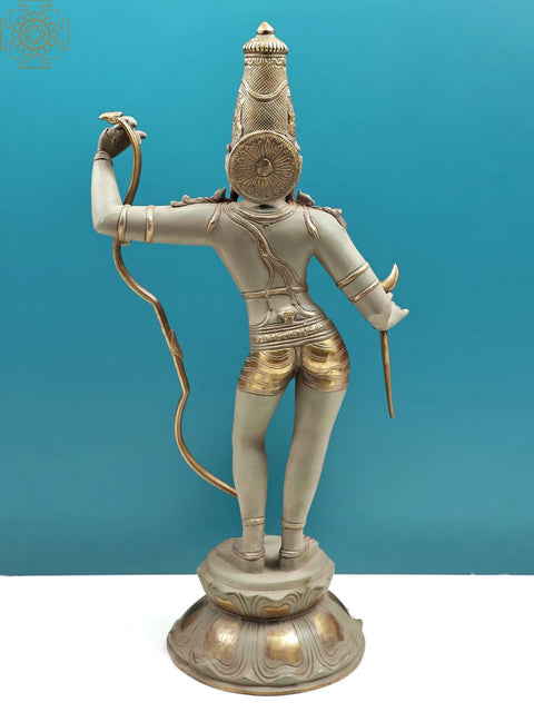 23" Lord Rama Brass Statue