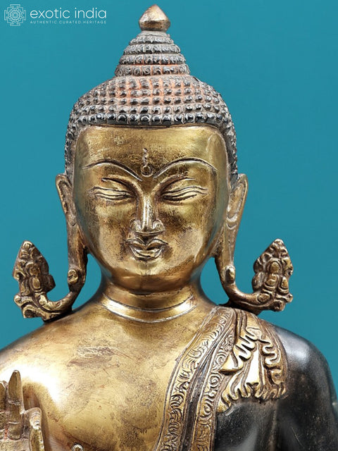 13" Gautam Buddha Preaching His Dharma | Handmade