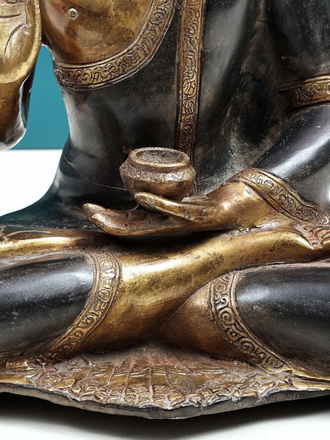 13" Gautam Buddha Preaching His Dharma | Handmade