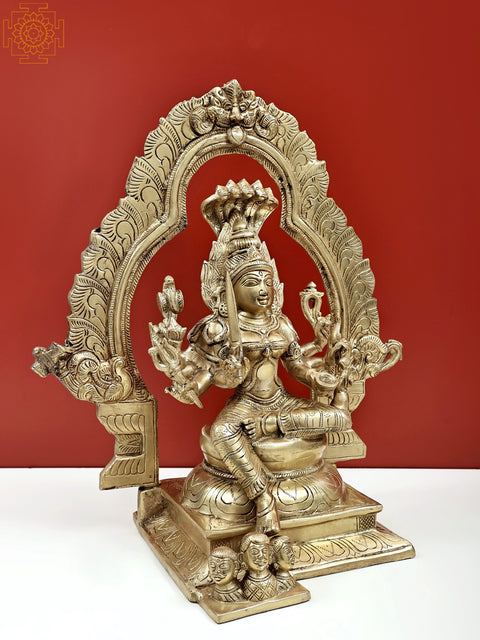 18" Mariamman (South Indian Goddess Durga) | Handmade