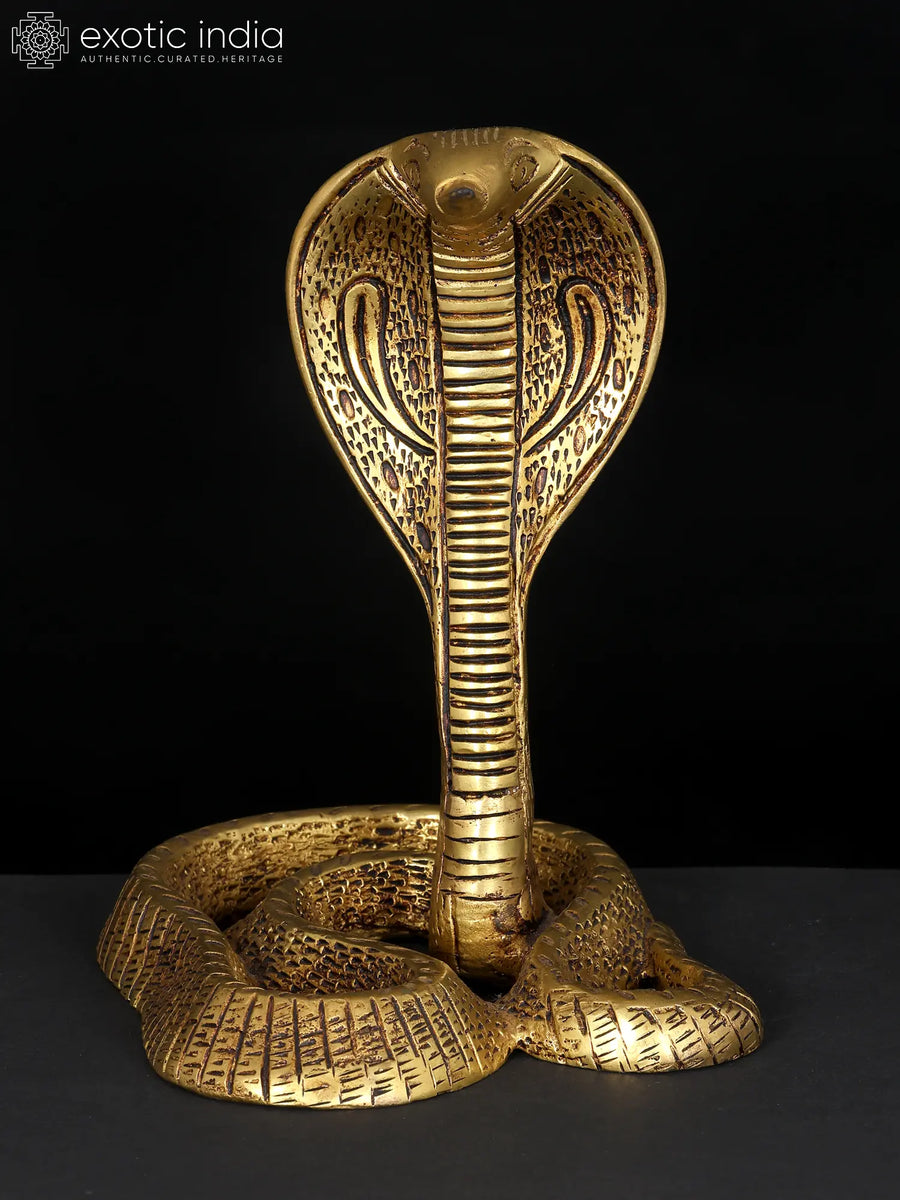 7" Kundalini Brass Sculpture Handmade Home Decor