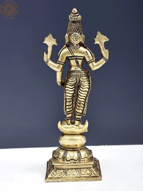 9" Standing Goddess Durga | Handmade