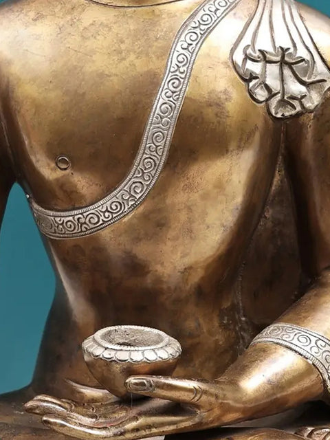 21" Bhumisparsha Buddha | Handmade