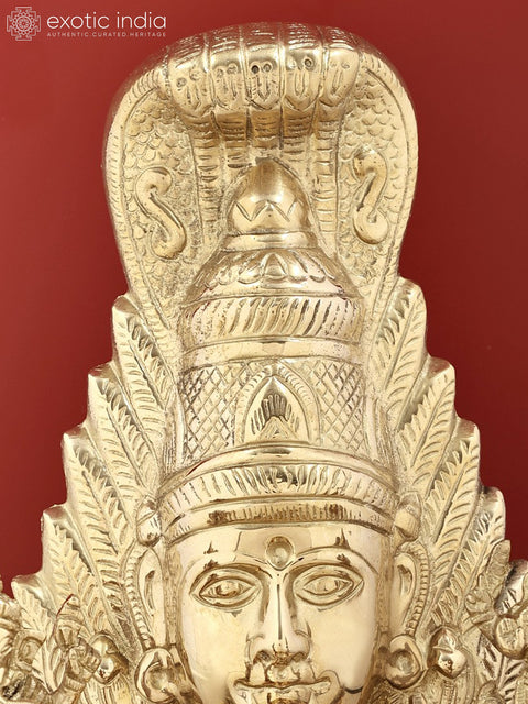 11" Goddess Parvati Diya with Ganesha and Karttikeya | Handmade