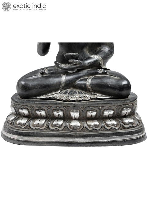 24" Gautam Buddha Preaching His Dharma | Brass Buddha Idol