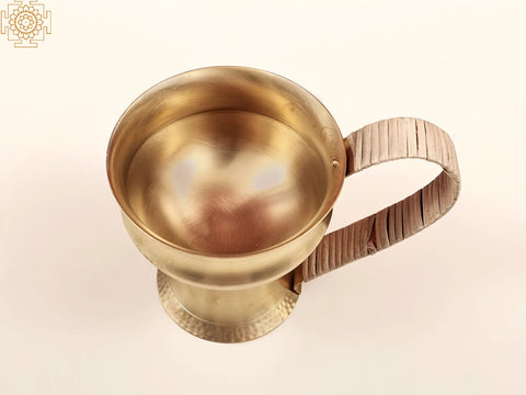 7" Brass Dhoop Dani | Incense Holder | Handmade | Home Decor and Fragrances