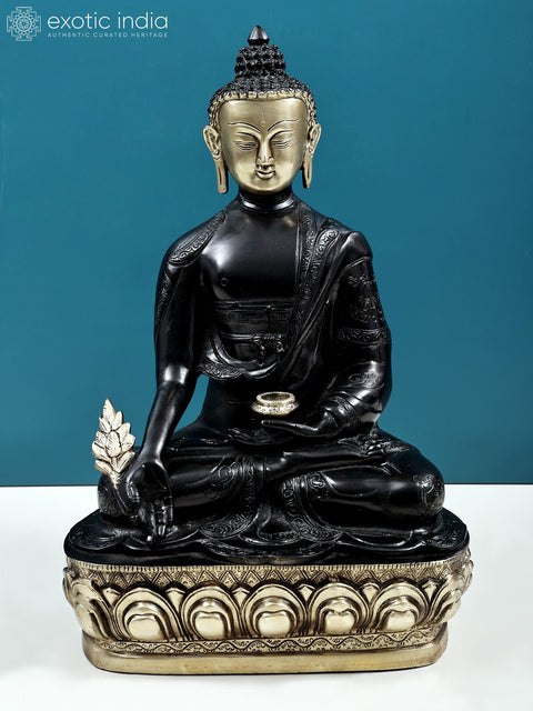 16" The Medicine Buddha (Tibetan Buddhist) | Handmade