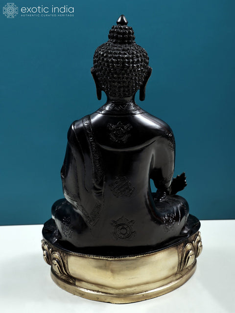 16" The Medicine Buddha (Tibetan Buddhist) | Handmade