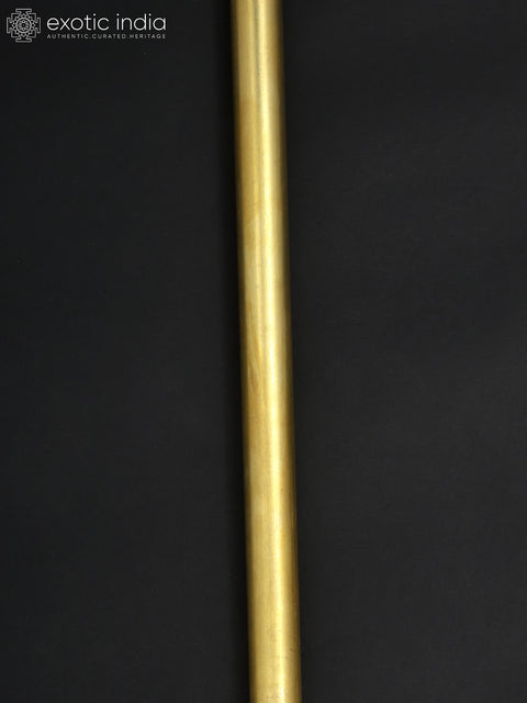 64" Large Brass Shiva's Trident / Trishul | Handmade