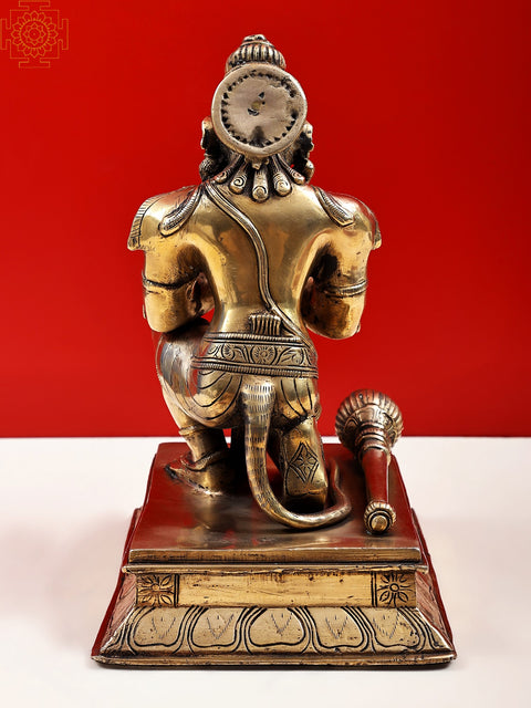 12" Hanuman Ji in Namaskara Mudra | Handmade