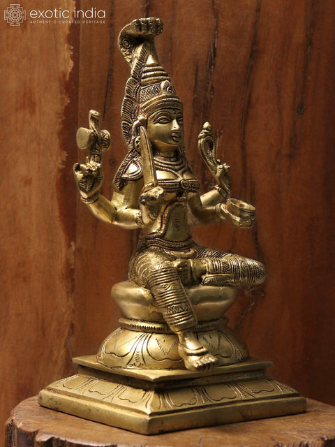 10" Mariamman (South Indian Goddess Durga) | Handmade