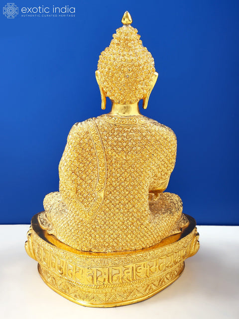 16" Lord Bhumisparsha Buddha | Handmade