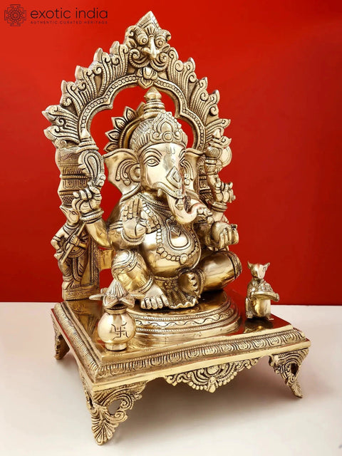Ganesha in Ashirwad Mudra | Handmade