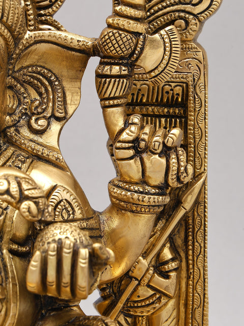 Ganesha in Ashirwad Mudra | Handmade | Brass Idol