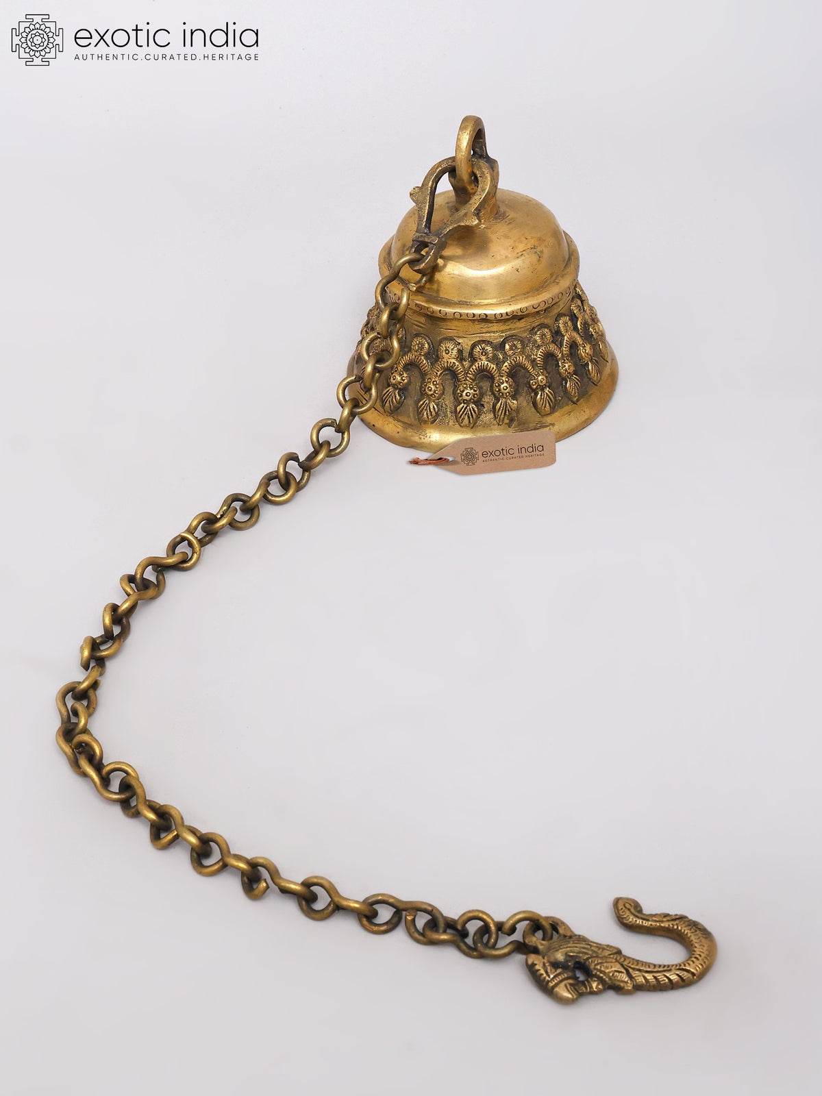5" Temple Hanging Bell | Handmade