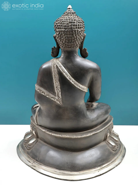 20" Lord Buddha in Bhumisparsha Mudra | Handmade