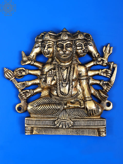 Panchamukhi Hanuman Wall Hanging Statue | Handmade