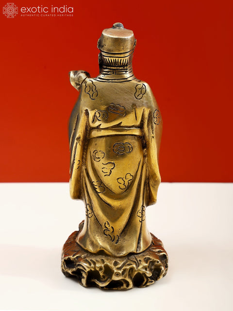 7" Brass Feng Shui Figurine | Handmade