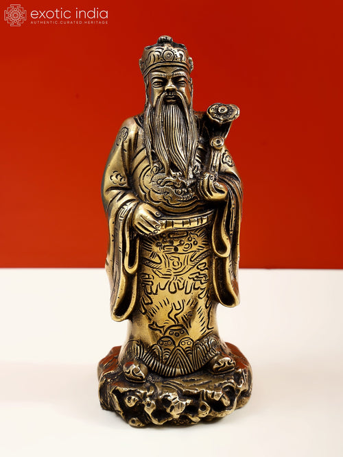 7" Brass Feng Shui Figurine Handmade