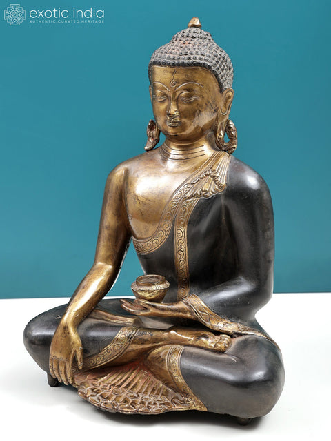 13" Bhumisparsha Mudra Buddha | Handmade