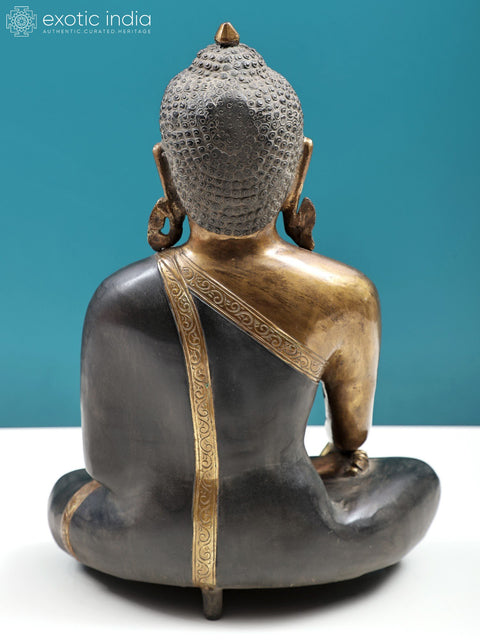 13" Bhumisparsha Mudra Buddha | Handmade