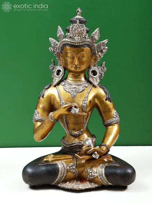 14" Brass Vajrasattva Handmade Statue
