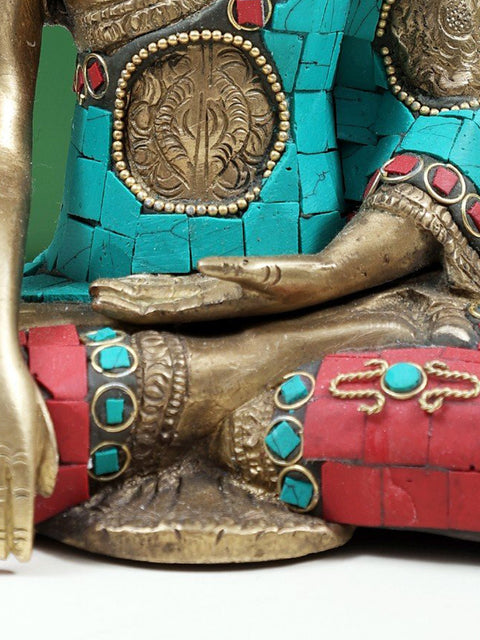 7" Lord Bhumisparsha Buddha | Handmade