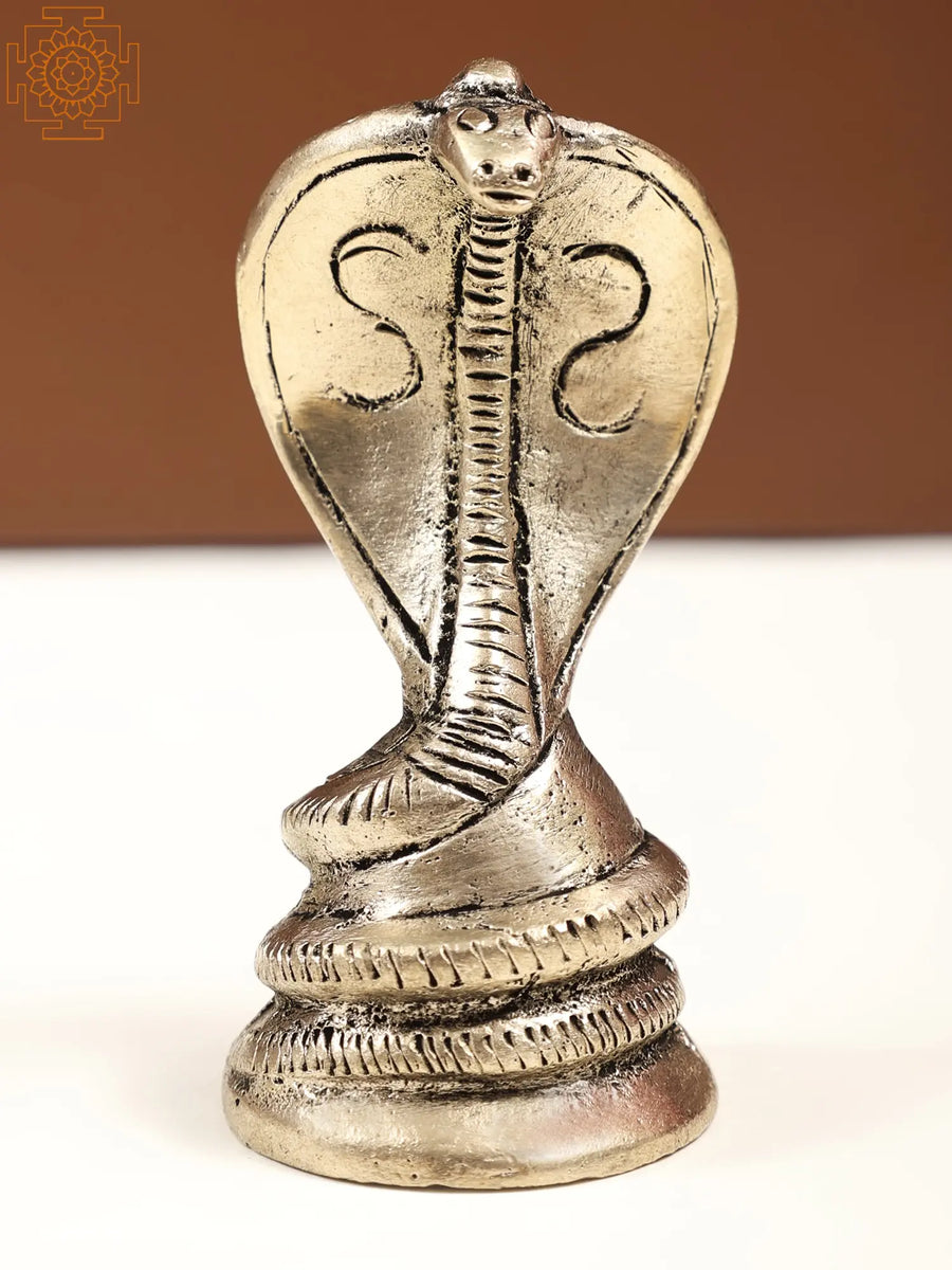 3" Brass Kundalini Handmade Sculpture for Meditation