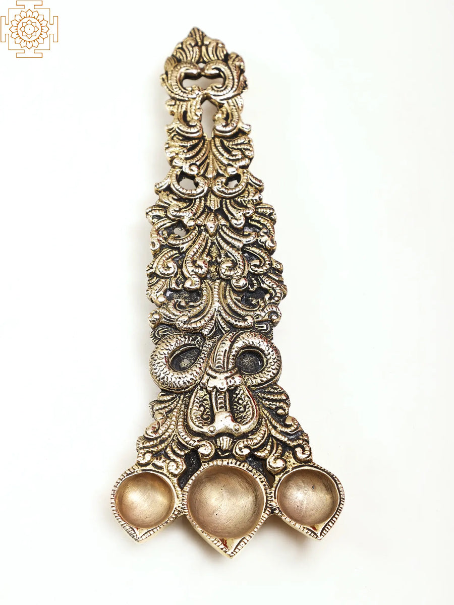 10" Brass Nagraj Kapoor Aarti Spoon Handmade